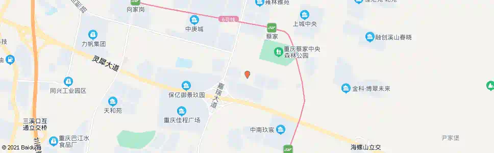 重庆北城未来_公交站地图_重庆公交_妙搜公交查询2025