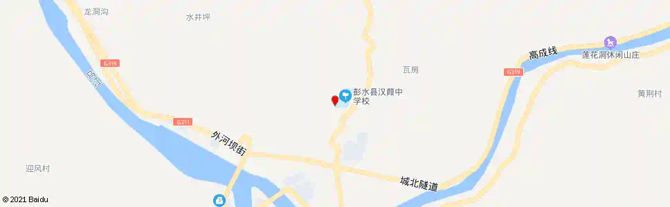 重庆汉葭中学_公交站地图_重庆公交_妙搜公交查询2025
