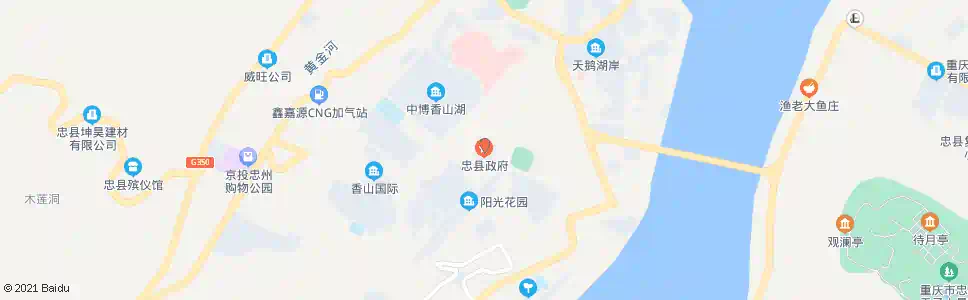 重庆忠州政府_公交站地图_重庆公交_妙搜公交查询2025