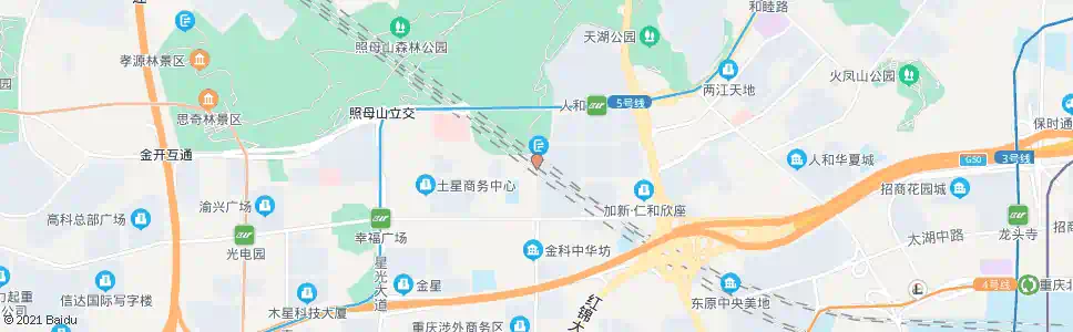 重庆云杉北路_公交站地图_重庆公交_妙搜公交查询2025