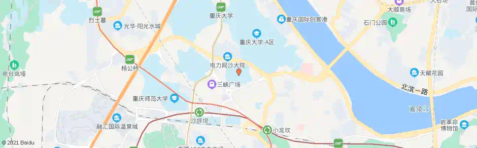 重庆陈家桥重庆1中_公交站地图_重庆公交_妙搜公交查询2025