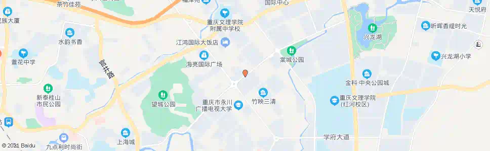 重庆帝琴花园_公交站地图_重庆公交_妙搜公交查询2025