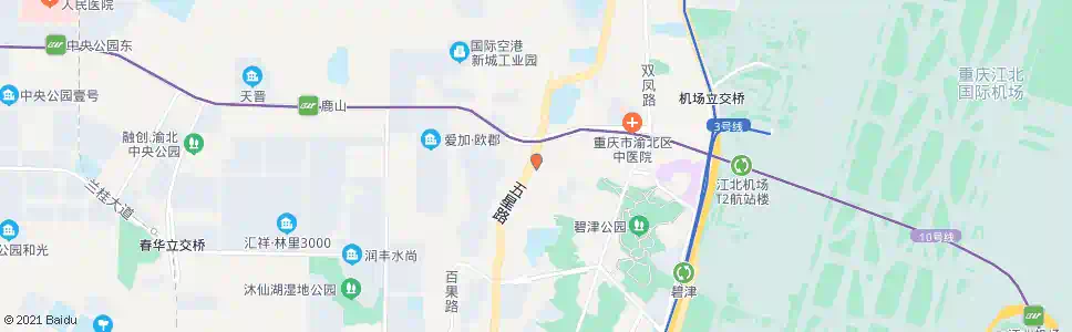 重庆五星园_公交站地图_重庆公交_妙搜公交查询2025