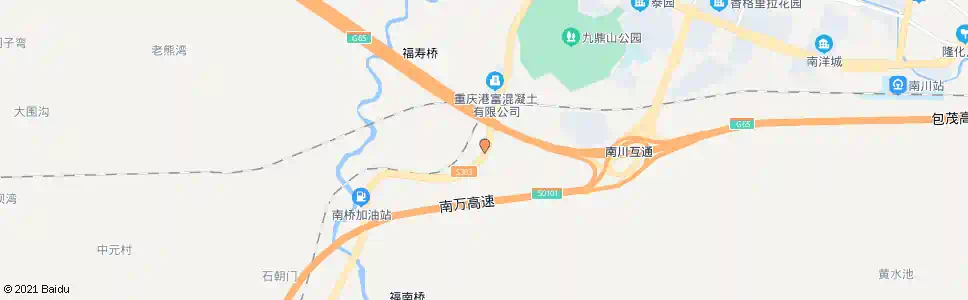 重庆嘉南水泥厂_公交站地图_重庆公交_妙搜公交查询2025