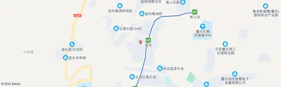 重庆华晖路_公交站地图_重庆公交_妙搜公交查询2025