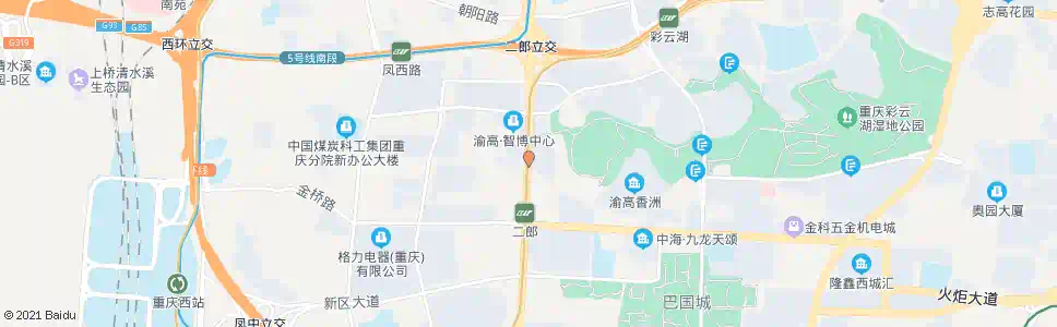 重庆二郎居然之家_公交站地图_重庆公交_妙搜公交查询2025