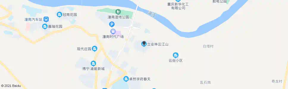 重庆林云江山_公交站地图_重庆公交_妙搜公交查询2025