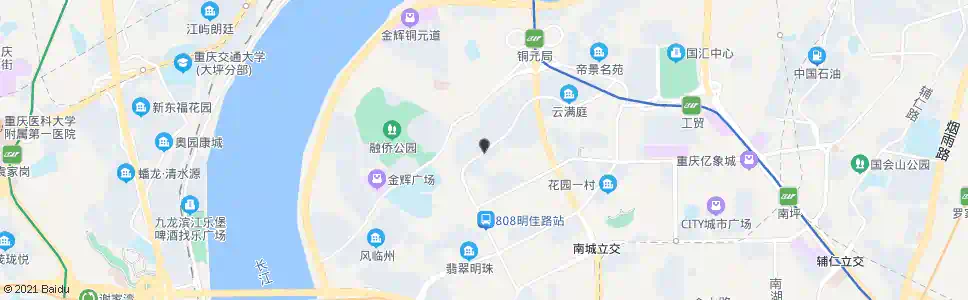 重庆双峰山路_公交站地图_重庆公交_妙搜公交查询2025