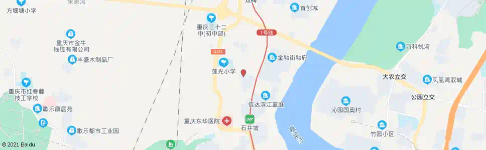 重庆中心湾转盘_公交站地图_重庆公交_妙搜公交查询2025