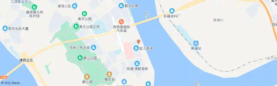 重庆金江港湾_公交站地图_重庆公交_妙搜公交查询2025