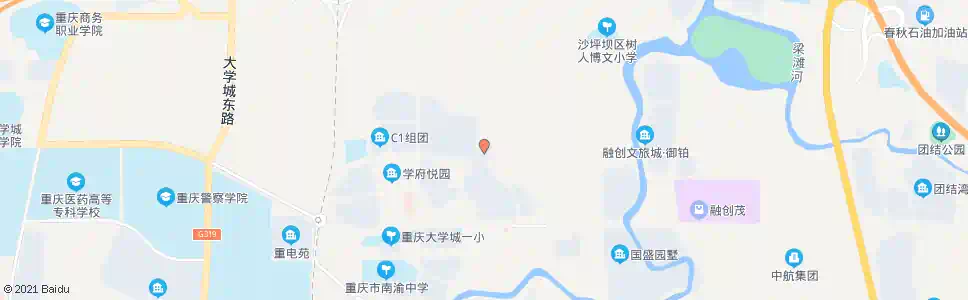 重庆龙腾丰文C区_公交站地图_重庆公交_妙搜公交查询2025