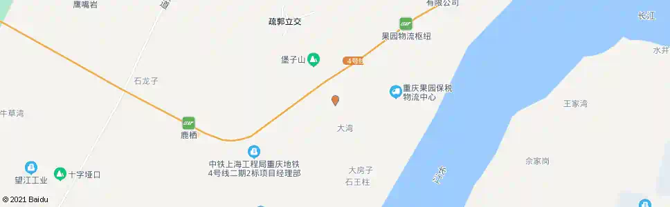 重庆大坝村_公交站地图_重庆公交_妙搜公交查询2025