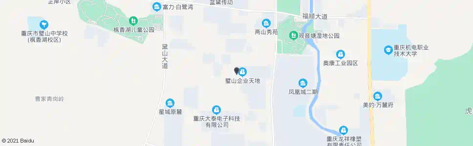 重庆剑山路_公交站地图_重庆公交_妙搜公交查询2025