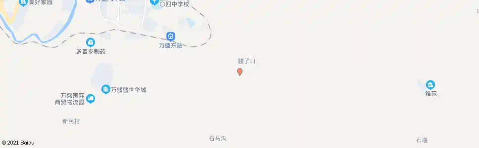 重庆新胜街_公交站地图_重庆公交_妙搜公交查询2025