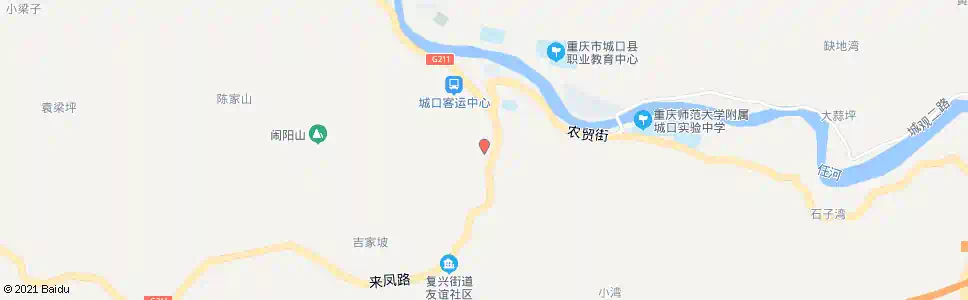 重庆桃树坝_公交站地图_重庆公交_妙搜公交查询2025