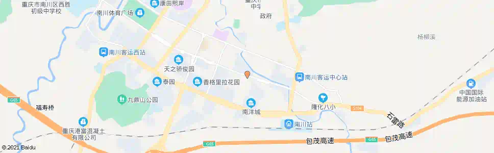 重庆南川规划局_公交站地图_重庆公交_妙搜公交查询2025