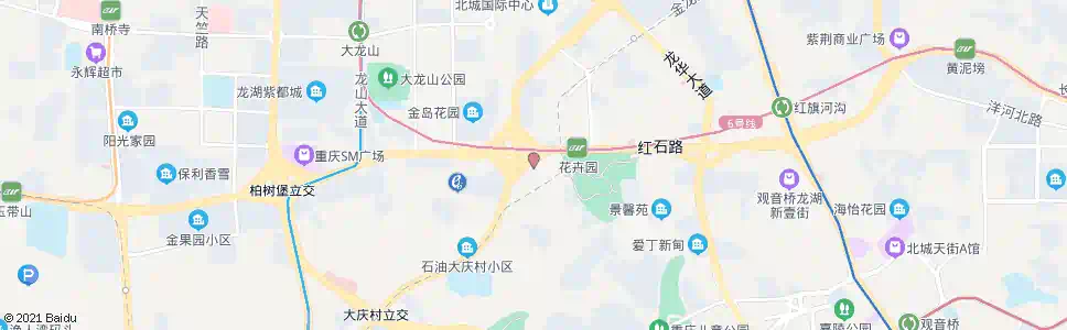 重庆松树桥_公交站地图_重庆公交_妙搜公交查询2025