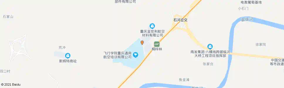 重庆直投学院_公交站地图_重庆公交_妙搜公交查询2025
