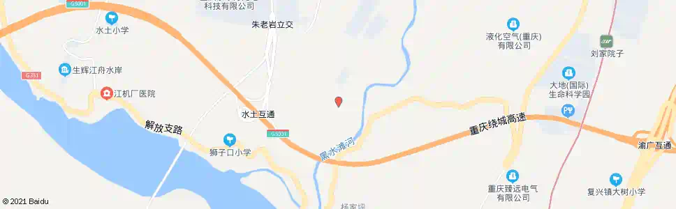 重庆朱家嘴_公交站地图_重庆公交_妙搜公交查询2025