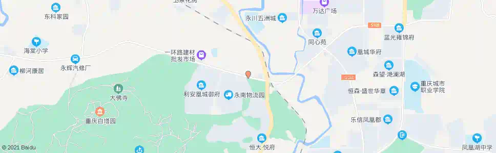 重庆回龙苑_公交站地图_重庆公交_妙搜公交查询2025