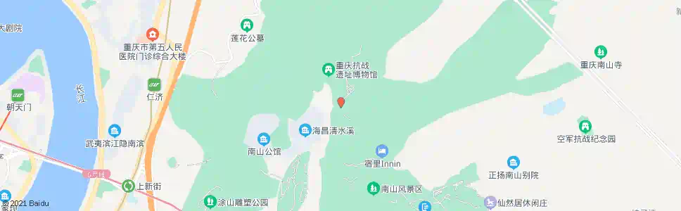 重庆黄山_公交站地图_重庆公交_妙搜公交查询2025