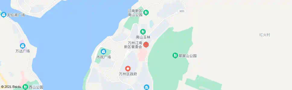 重庆江南新区管委会_公交站地图_重庆公交_妙搜公交查询2025