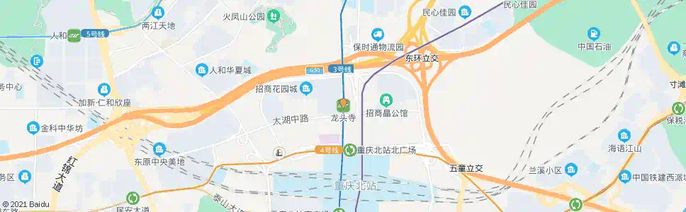 重庆轨道龙头寺站_公交站地图_重庆公交_妙搜公交查询2025
