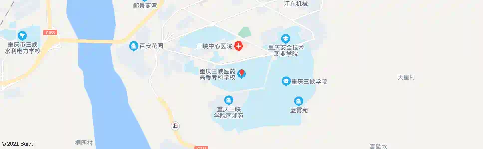 重庆三峡医专_公交站地图_重庆公交_妙搜公交查询2025