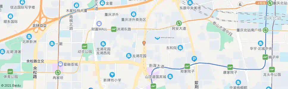 重庆新修路口_公交站地图_重庆公交_妙搜公交查询2025