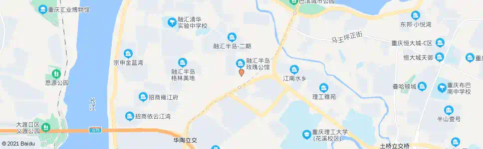 重庆长途河_公交站地图_重庆公交_妙搜公交查询2025