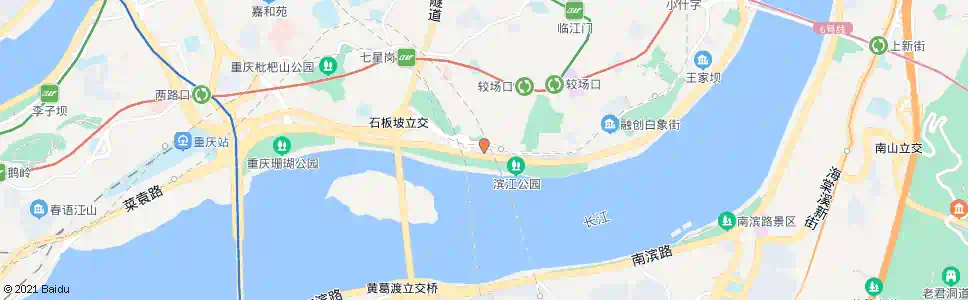 重庆滨江壹号_公交站地图_重庆公交_妙搜公交查询2025
