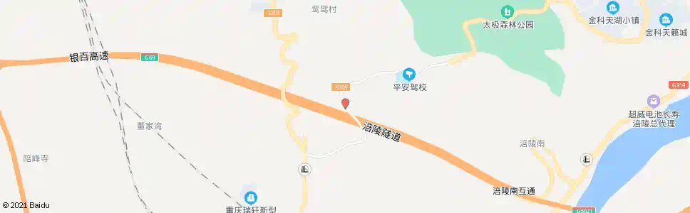 重庆杨柳_公交站地图_重庆公交_妙搜公交查询2025