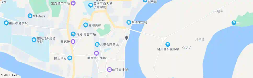 重庆金沙水岸_公交站地图_重庆公交_妙搜公交查询2025