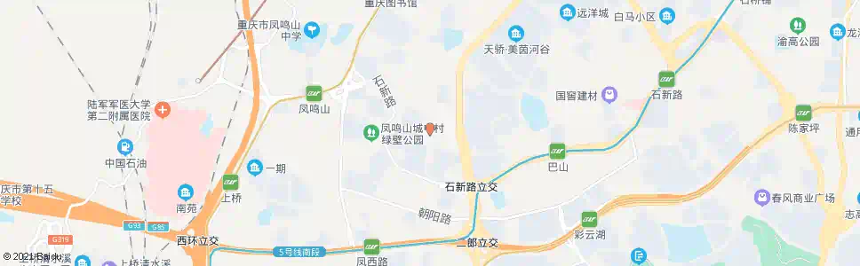 重庆老顶坡_公交站地图_重庆公交_妙搜公交查询2025