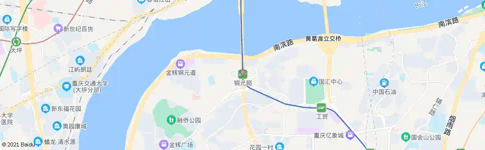 重庆铜元局站_公交站地图_重庆公交_妙搜公交查询2025