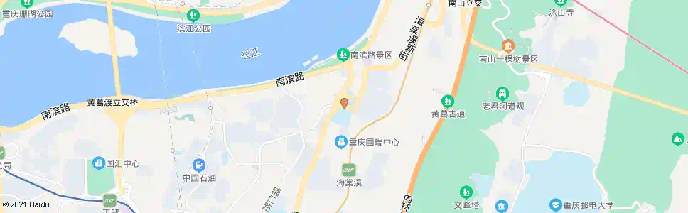 重庆海棠溪立交_公交站地图_重庆公交_妙搜公交查询2025