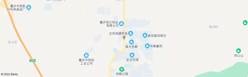 重庆二环路口_公交站地图_重庆公交_妙搜公交查询2025