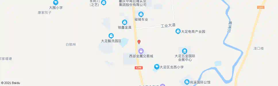 重庆龙西岔路口_公交站地图_重庆公交_妙搜公交查询2025