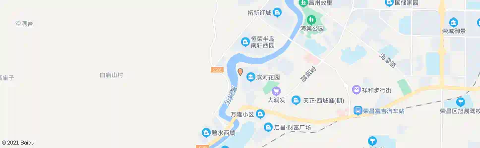 重庆滨河花园_公交站地图_重庆公交_妙搜公交查询2025