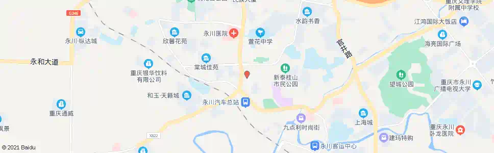 重庆建行_公交站地图_重庆公交_妙搜公交查询2025