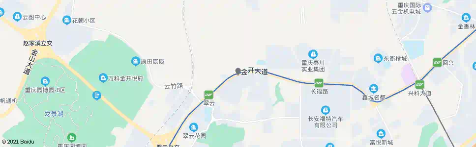重庆未来城_公交站地图_重庆公交_妙搜公交查询2025