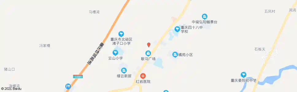 重庆光学厂_公交站地图_重庆公交_妙搜公交查询2025