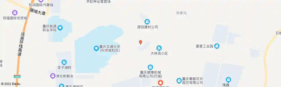 重庆交大路口_公交站地图_重庆公交_妙搜公交查询2025