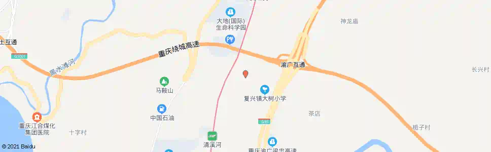 重庆堕井_公交站地图_重庆公交_妙搜公交查询2025