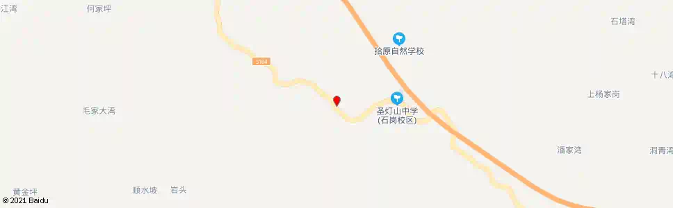 重庆石坪敬老院_公交站地图_重庆公交_妙搜公交查询2025