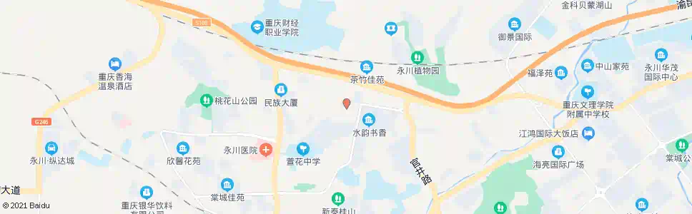 重庆萱花佳苑_公交站地图_重庆公交_妙搜公交查询2025