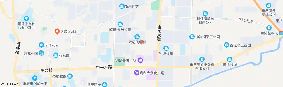 重庆凤凰金街_公交站地图_重庆公交_妙搜公交查询2025