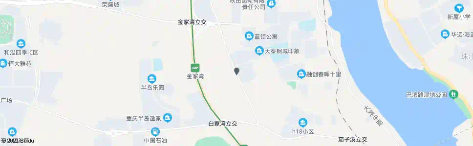 重庆车家坪_公交站地图_重庆公交_妙搜公交查询2025