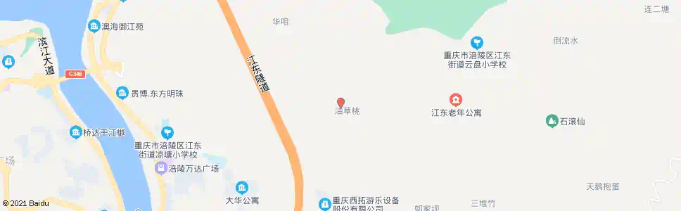 重庆牛草塘_公交站地图_重庆公交_妙搜公交查询2025