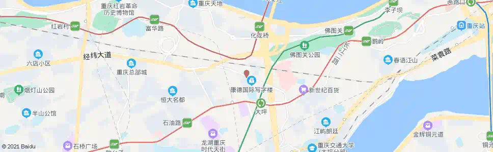 重庆九坑子_公交站地图_重庆公交_妙搜公交查询2025